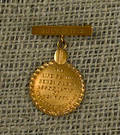 Tiffany  Co 14K gold medal