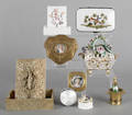 Collection of decorative dresser boxes