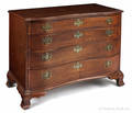 Connecticut Chippendale cherry chest of drawers ca 1770