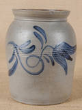 Pennsylvania twogallon stoneware crock 19th c