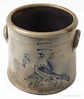 New York stoneware crock 19th c