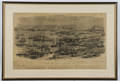 Lithograph harbor scene