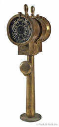 Ships brass telegraph