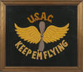 USAC embroidery