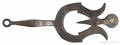 Pennsylvania wrought iron trivet ca 1830