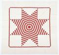 Pennsylvania pieced Bethlehem star quilt 19th c