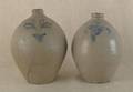 Two ovoid stoneware jugs