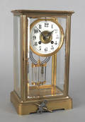 French crystal regulator clock
