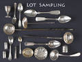 Miscellaneous group of silver and silver plate