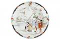 Japanese Porcelain Plate wFigural Scene Marked