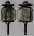 Pair of carriage lamps