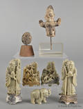 Five soapstone carvings