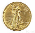 1907 20 Saint Gaudens high relief gold coin