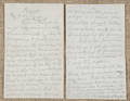 Mark Twain signed hand written letter undated