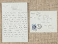 Henry Irving initialed hand written letter dated