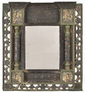 Spanish colonial painted mirror