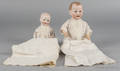 Two bisque character babies