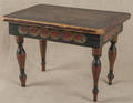 Continental painted pine stool