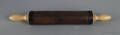 Sailor made ivory and walnut rolling pin 19th c
