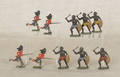 Britain  Zulus of South Africa  toy soldiers