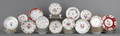 Miscellaneous group of porcelain tablewares