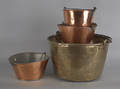 Large brass kettle