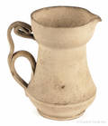 George Ohr unglazed redware creamer