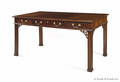 Council  Chinese Chippendale style mahogany table