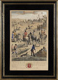 Pair of English horse racing engravings
