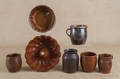 Collection of redware