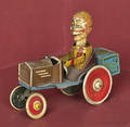 Marx tin litho  Mortimer Snerd  windup car