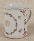 Chinese export porcelain mug