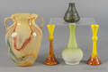 Group of miscellaneous art glass
