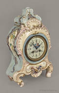 French porcelain mantel clock