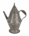 Pennsylvania tin wrigglework coffee pot early 19th c