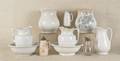 Nine pieces of miscellaneous ironstone