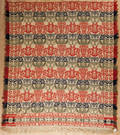 Jacquard coverlet ca 1840