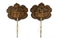 Pair of Regency Chinoiserie Hand Fans E 19th C