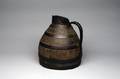 19th C Iron Wrapped Ships Jug