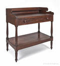 Pennsylvania Sheraton mahogany work table