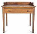 New England painted pine washstand
