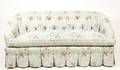 Edward Ferrell Blue Floral Upholstered Sofa