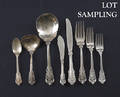 Eightythree pieces of Wallace sterling silver flatware