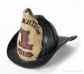 Cairns  Brother leather fire helmet 19th c