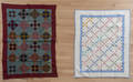 Two pieced crib quilts