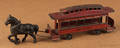 Wilkins cast iron horse drawn  Broadway Car Line  trolley