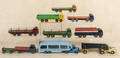 Nine miscellaneous Dinky Toy vehicles