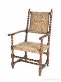 William  Mary fruitwood armchair ca 1740