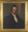 Oil on canvas portrait of a gentleman ca 1835