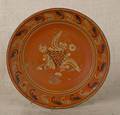 Moravian redware bowl early 19th c